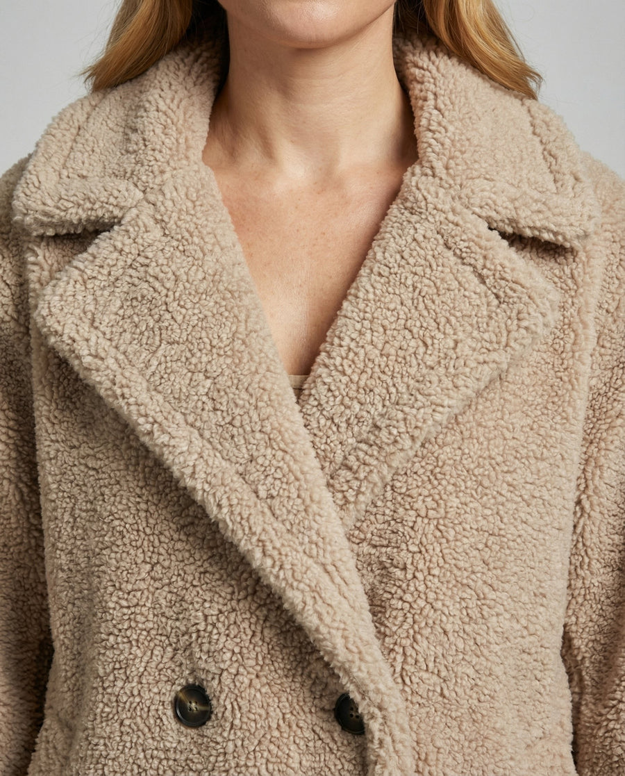 Imogen Coat in Khaki