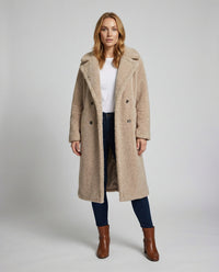 Imogen Coat in Khaki