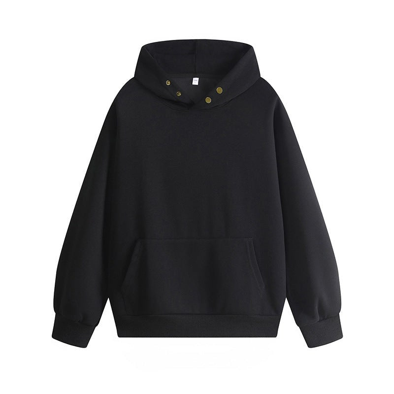 Imogen Hoodie with Hood in Black