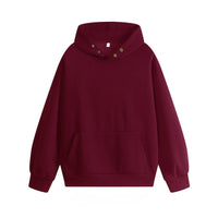 Imogen Hoodie with Hood in Red