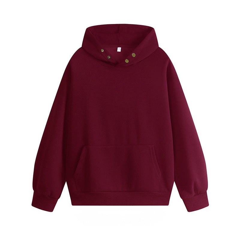 Imogen Hoodie with Hood in Red