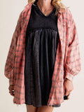 Imogen Shirt with Checked and Oversized