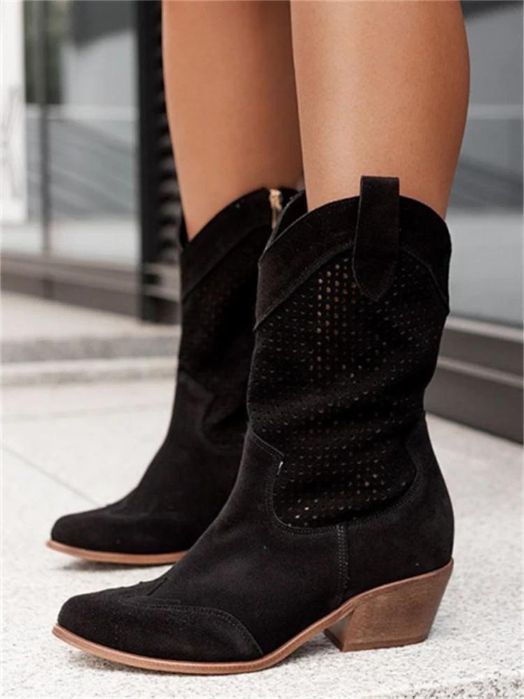 Imre Breathable Boots in Black