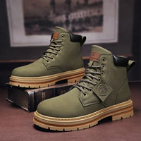 Imre Comfortable Boots in Green