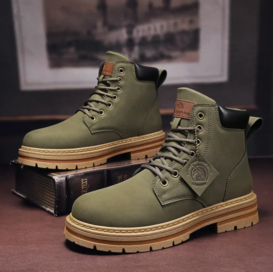 Imre Comfortable Boots in Green