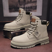 Imre Comfortable Boots in Grey