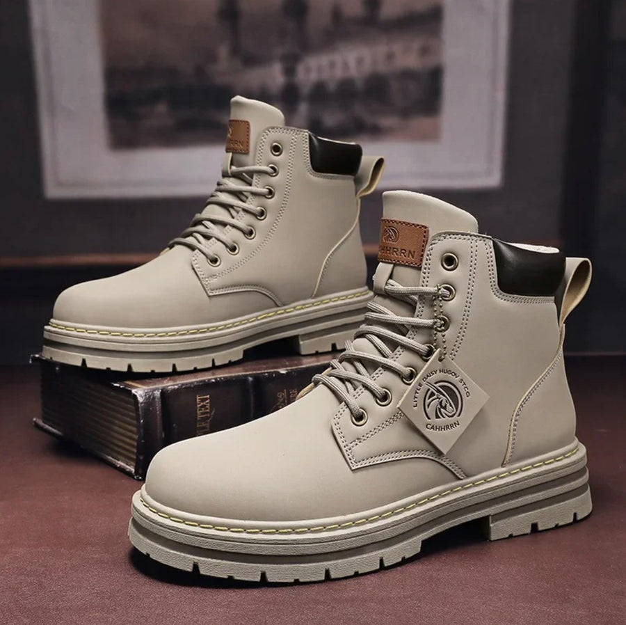 Imre Comfortable Boots in Grey