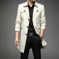 Imre Trench Coat in Beige