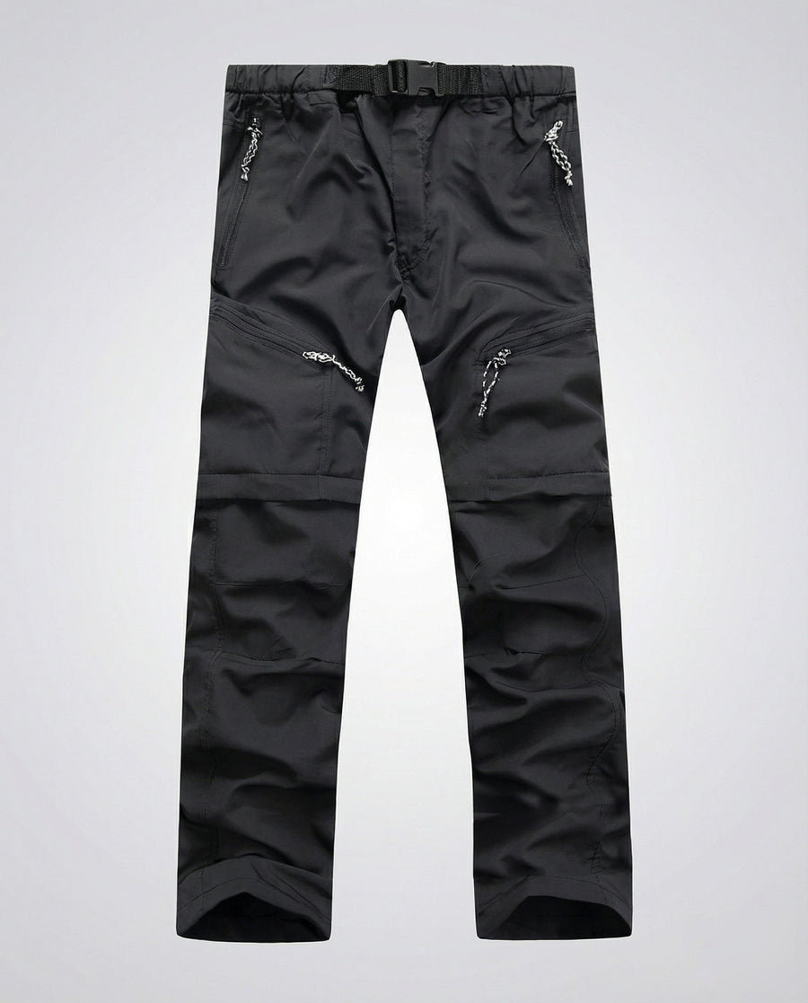 Imre Trousers with Belted in Black