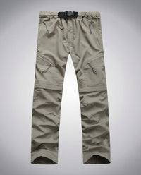 Imre Trousers with Belted in Khaki