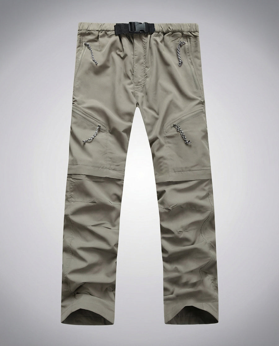 Imre Trousers with Belted in Khaki