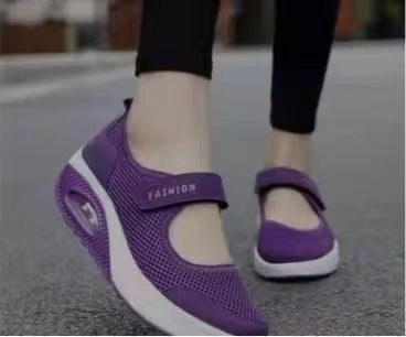 India Breathable Sneakers in Purple
