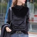 India Elegant Velour Top
