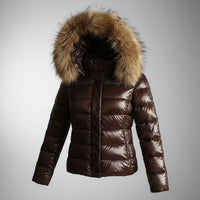 India Quilted Jacket in Brown