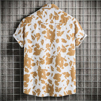 India Shirt with Short Sleeve in Multicolor