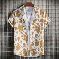 India Shirt with Short Sleeve in Multicolor
