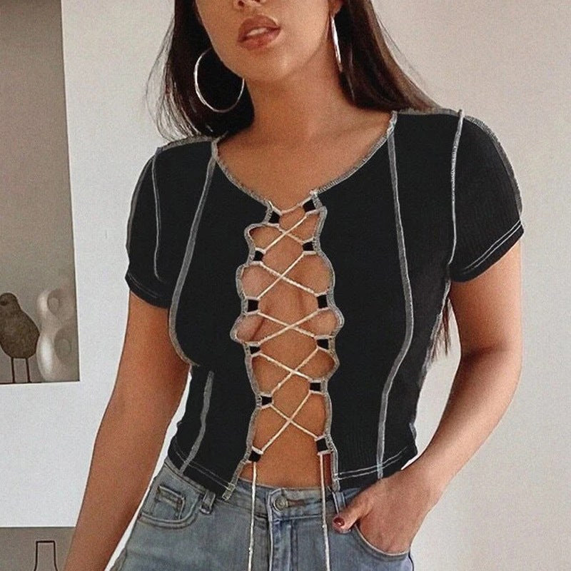 India Top with V-Neck