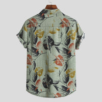 Ines Breathable Shirt with Short Sleeve in Green