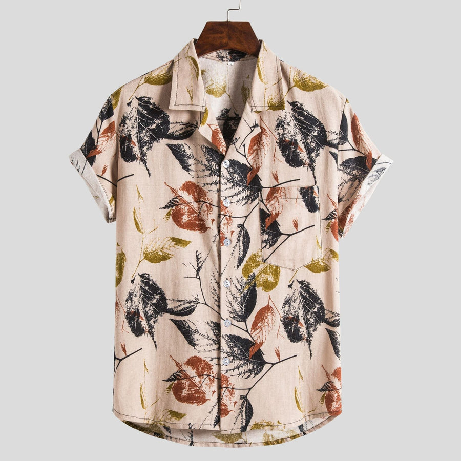 Ines Breathable Shirt with Short Sleeve in Green