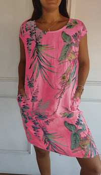 Ines Dress in Pink