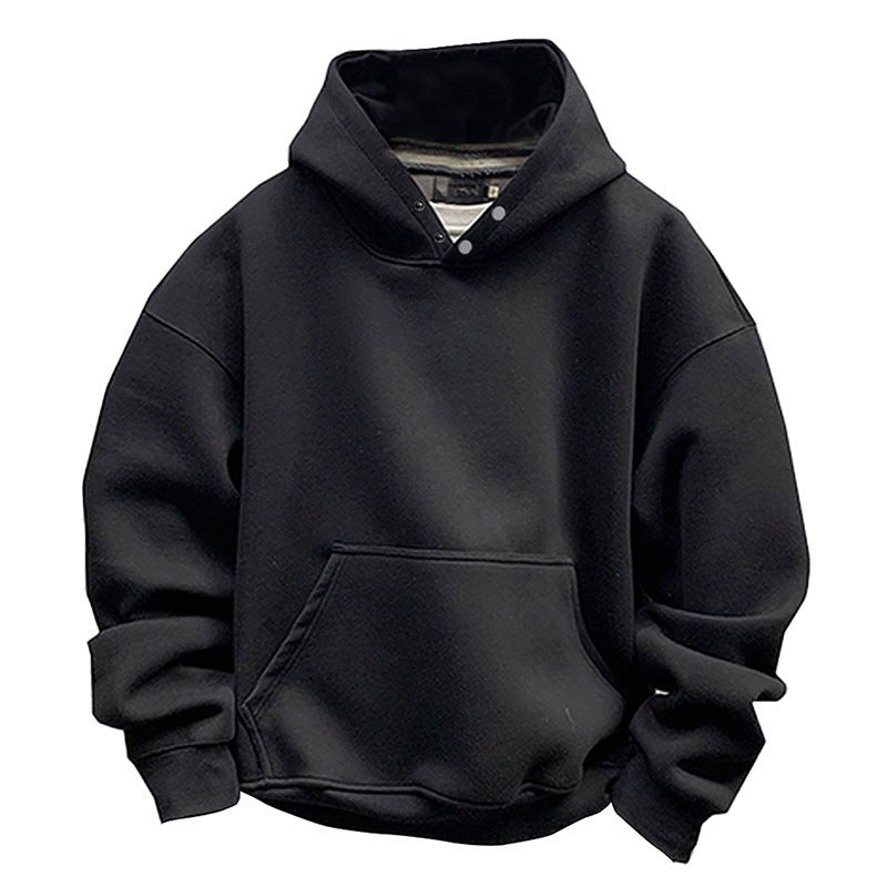 Ines Hoodie with Hood in Black