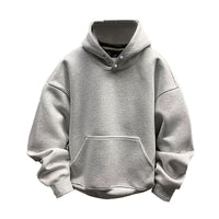 Ines Hoodie with Hood in Light Grey