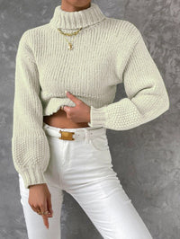 Ines Knit Sweater in Beige