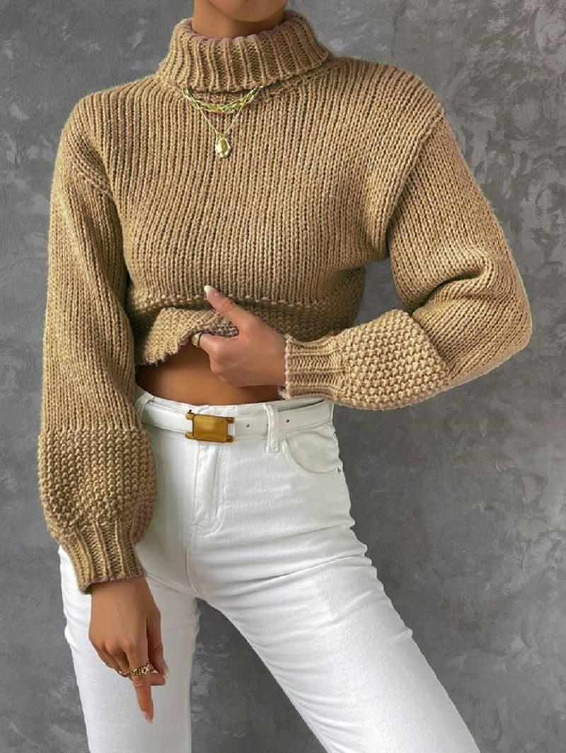 Ines Knit Sweater in Khaki
