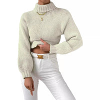 Ines Knit Sweater in Sky Blue
