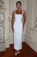 Geneva Midaxi Dress - Ivory