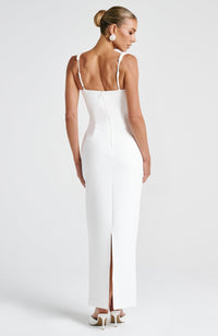 Geneva Midaxi Dress - Ivory