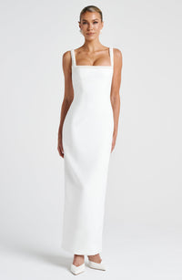 Geneva Midaxi Dress - Ivory
