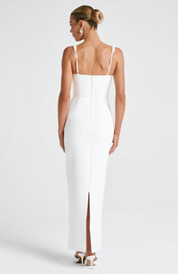 Geneva Midaxi Dress - Ivory