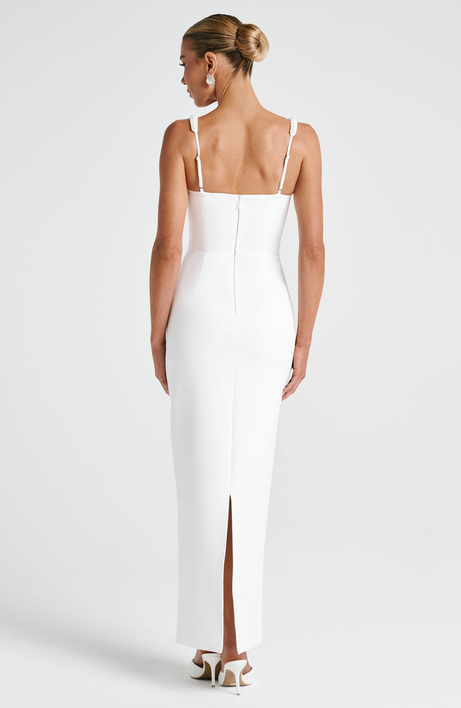 Geneva Midaxi Dress - Ivory