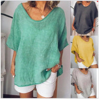 Ingrid Casual Linen Top
