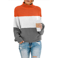 Ingrid Knit Sweater in Orange