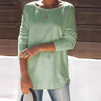 Ingrid Long Sleeve Top in Black