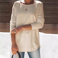 Ingrid Long Sleeve Top in Black
