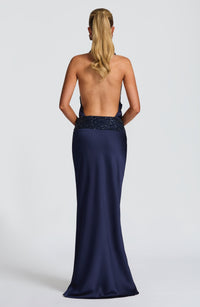 Genevieve Maxi Skirt in Navy