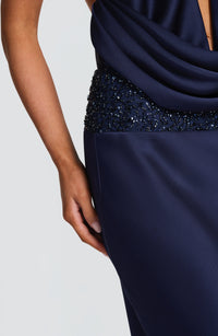 Genevieve Maxi Skirt in Navy