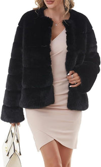Irene Jacket with Puff Sleeve in Black