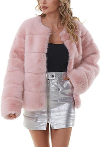 Irene Jacket with Puff Sleeve in Pink