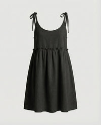 Irene Summer Dress in Black