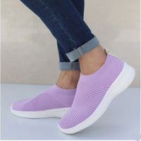 Iris Breathable Sneakers in Purple