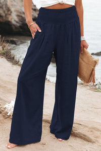 Iris Comfortable Linen Trousers