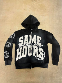 Iris Hoodie with Hood in Black