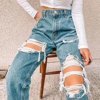 Iris Jeans in Light Blue