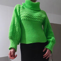 Iris Knit Sweater in Green