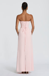 Rosie Maxi Dress – Blush