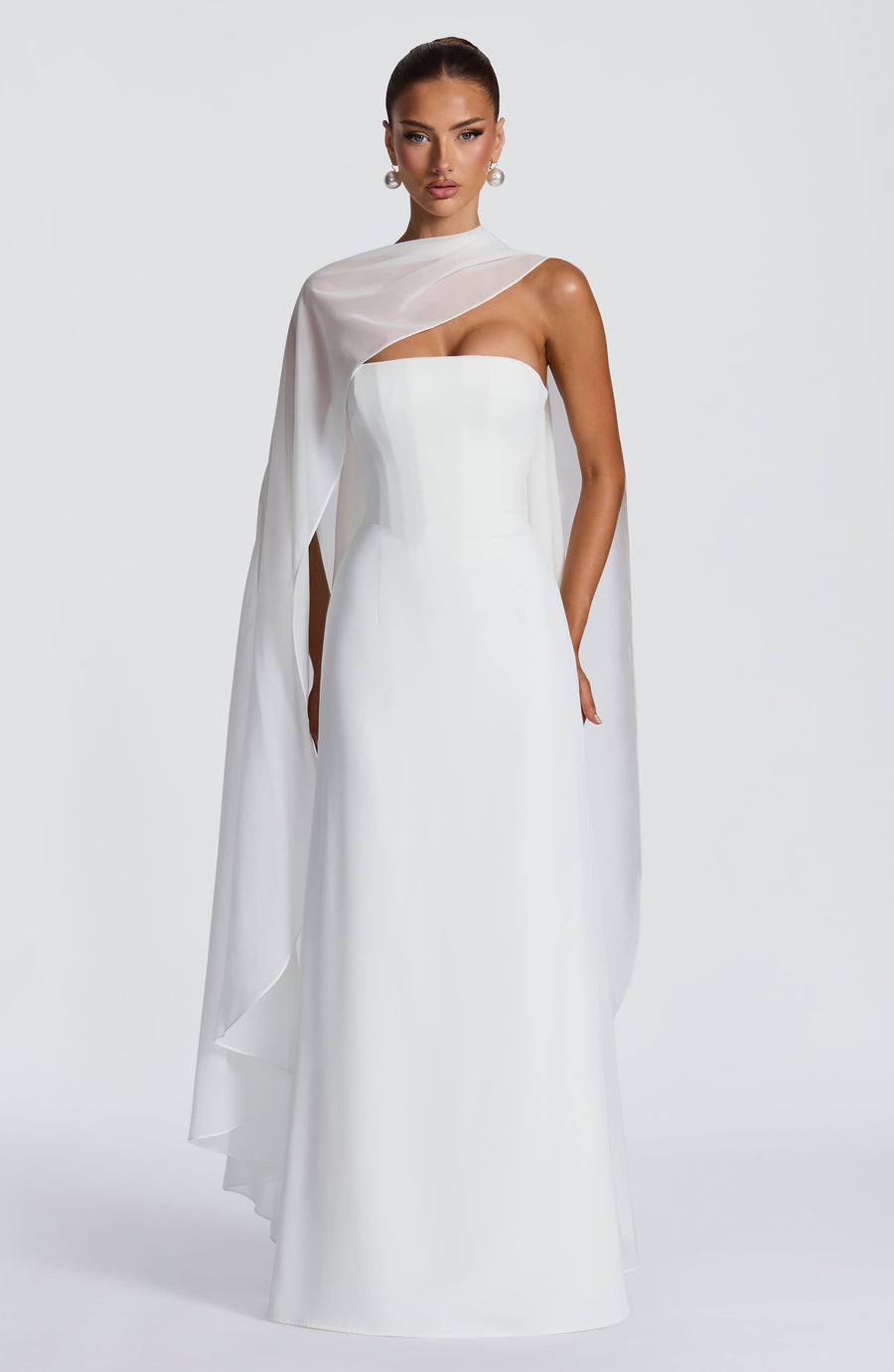 Rosie Maxi Dress – Ivory